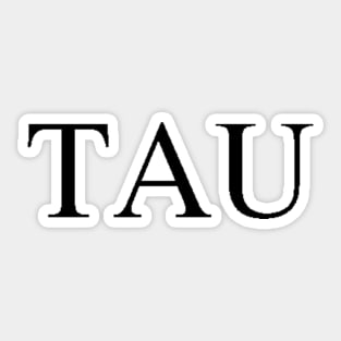 TAU Sticker